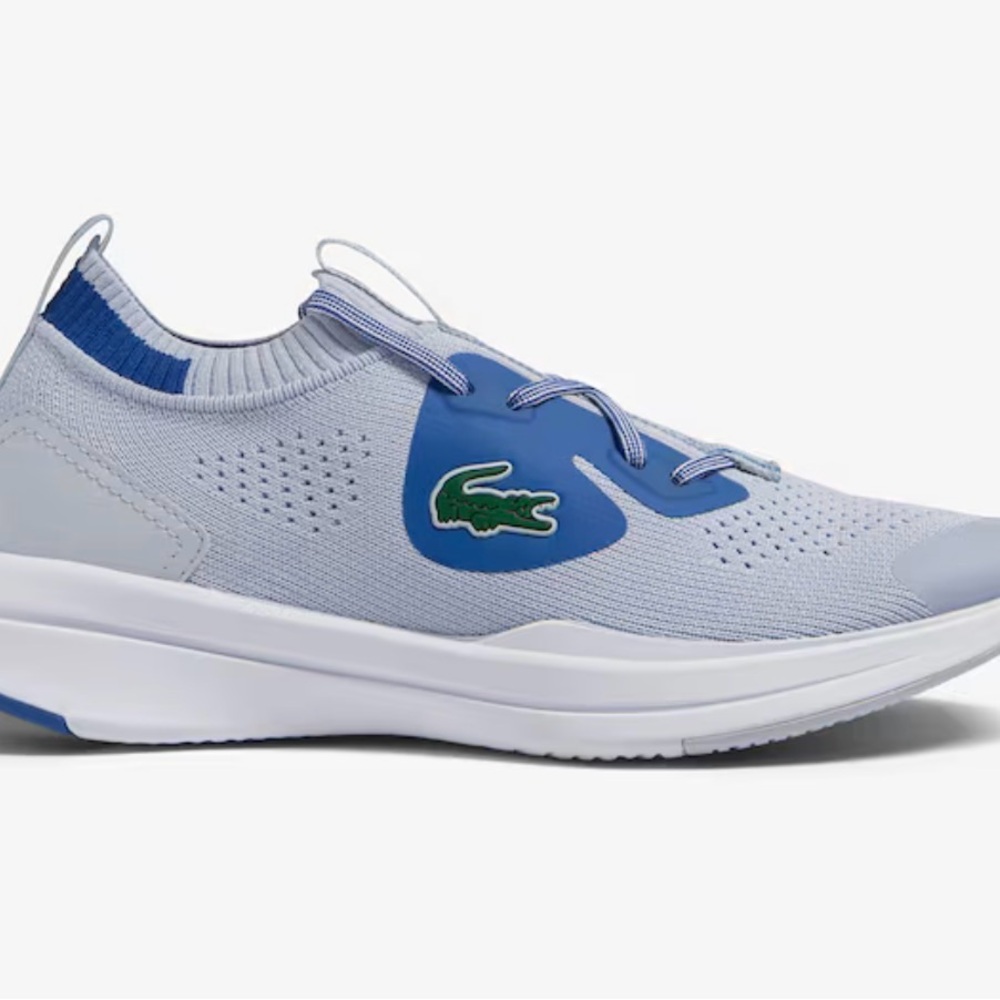 Lacoste Juniors' Lacoste Run Spin Knit Textile Trainers